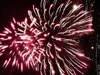 Fireworks over Greenville