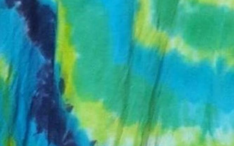 Colorful Tie-dyed Fabric